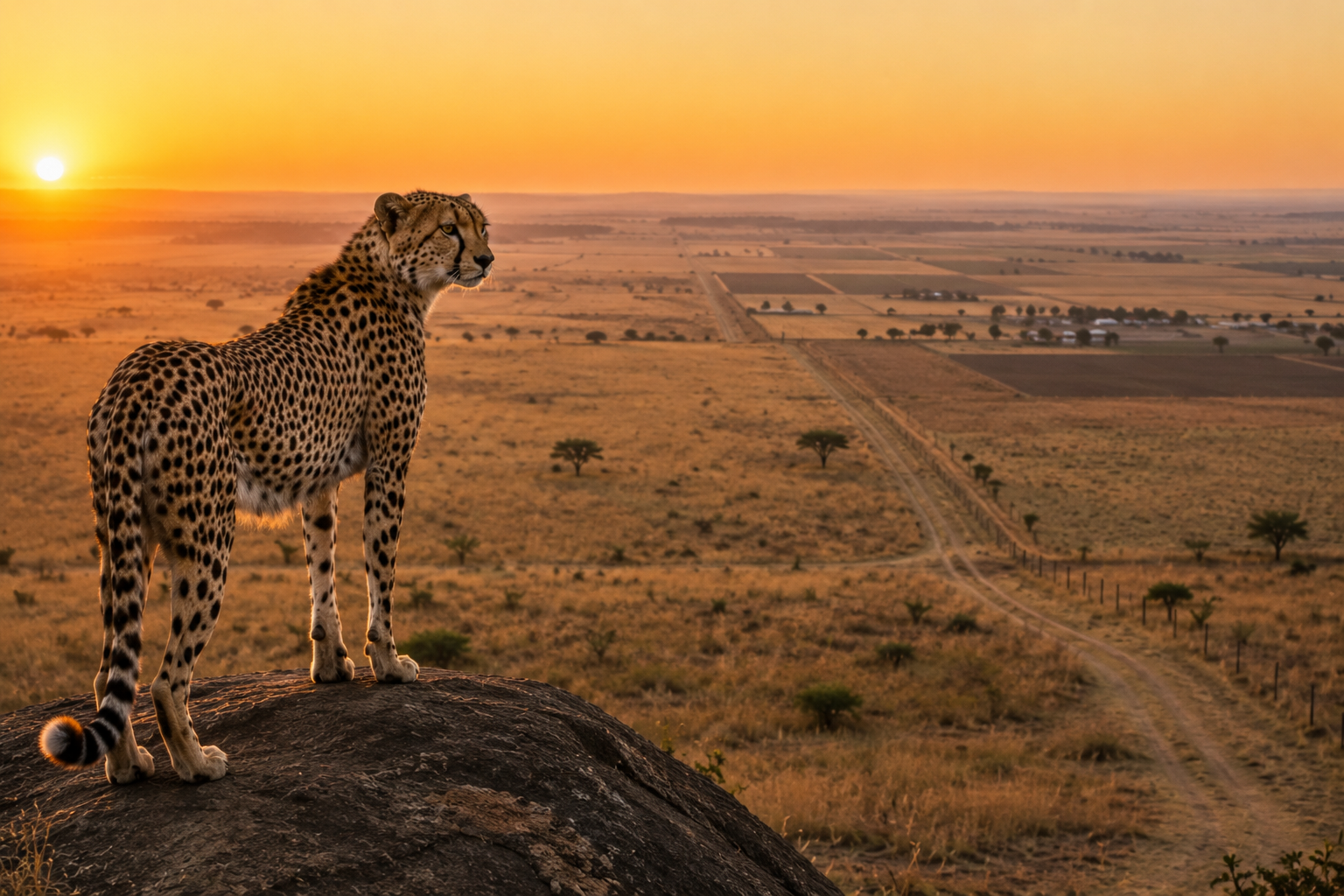 cheetah stare