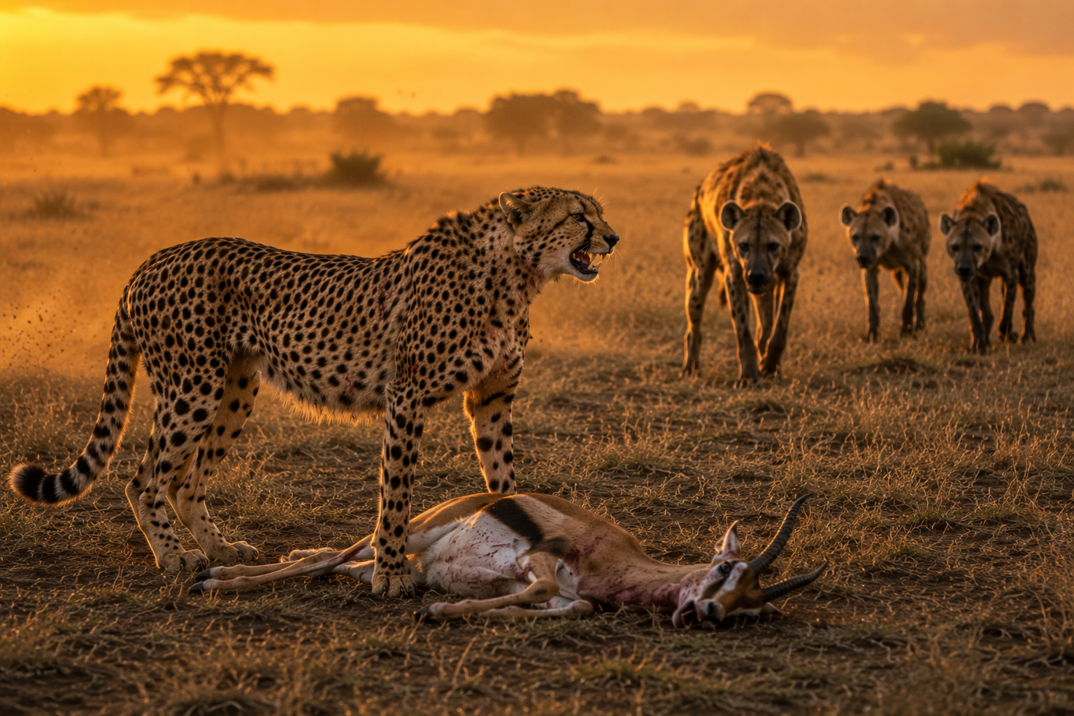 cheetah meal