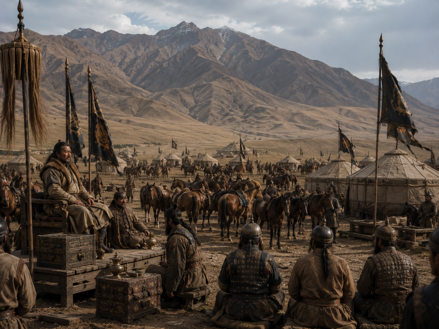 A historically grounded depiction of Genghis Khan's final campaign against Western Xia.