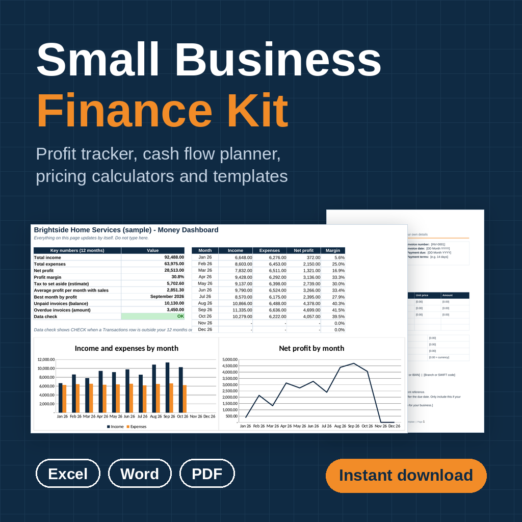 Small Business Finance Kit